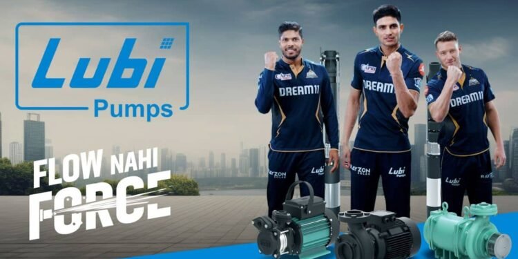 Lubi’s new ad campaign pumps up Gujarat Titans with a powerful Force!