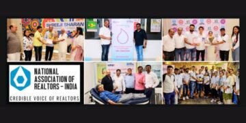 NAR India, in Collaboration with Leading Real Estate Associations, Facilitates Donation of 1000 Plus Units of Blood to Government and Hospitals