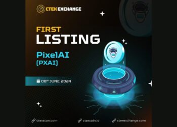 Ctex exchange is scheduled to list PXAI coin and will open spot trading for the PXAI/CTEX trading pair on June 8, 2024