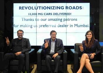 10,000 Plus Happy Customers for Krishiv Auto Agencies Pvt. Ltd. A Dealer partner for Morris Garages India