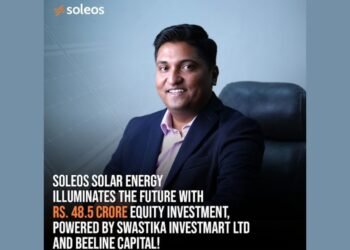 Soleos Solar Energy Secures Rs 48.5 Crore equity Funding, transaction led by Swastika Investmart Ltd along with Beeline Capital