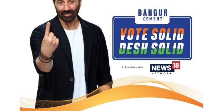 Bangur Cement and News18 Launch ‘Vote Solid Desh Solid’ Campaign, Urging Citizens to Engage in Lok Sabha Elections 2024