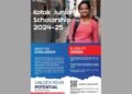 Kotak Education Foundation announces 1000 scholarships under Kotak Junior Scholarship Programme for 10th+ Students in Mumbai