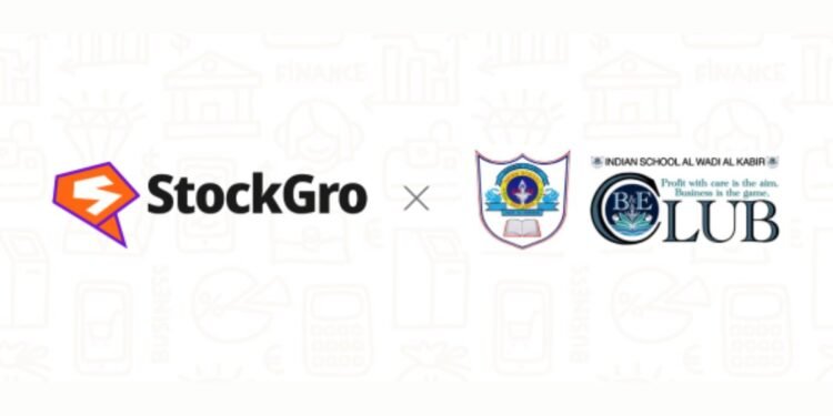 StockGro establishes its first-ever international partnership with the Indian School Al Wadi Al Kabir in Oman, to enlighten youth on financial literacy