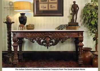 The Indian Colonial Console, A Historical Treasure from The Great Eastern Home