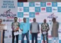 Cycle rally organized by Mumbai’s first cycle mayor Firoza Dadan