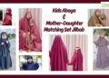 Kids Abaya, Matching Daughter and Mother Abaya Jilbab Trending Modest Fashion by Muslim Lane
