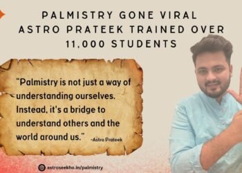 Astro Prateek Successfully Trained 11,000 Students in Palmistry