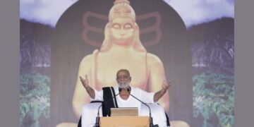 On World Environment Day, Morari Bapu calls for protecting the five elements by planting trees