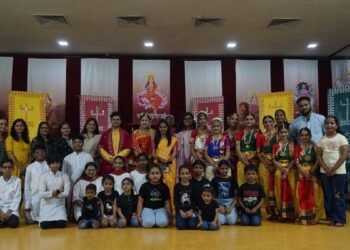 Ami Patel of Shilp Maitri’s Show of Shri Tribhuwan Maharaj