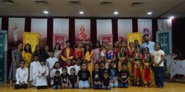 Ami Patel of Shilp Maitri’s Show of Shri Tribhuwan Maharaj