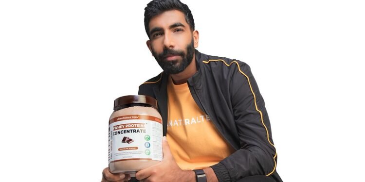 Jasprit Bumrah joins NATURALTEIN as Brand Ambassador