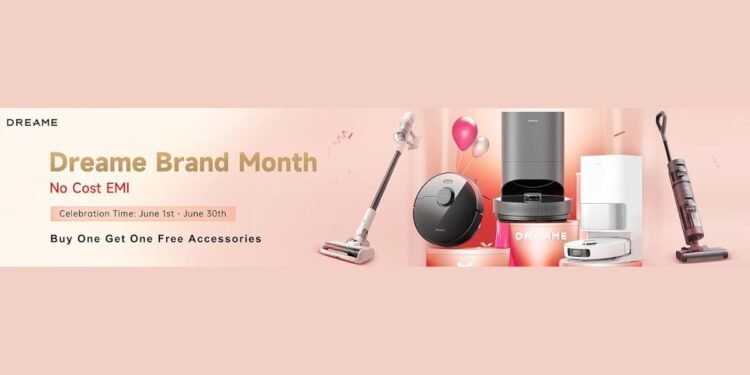 Dreame Announces Brand Month Sale on Amazon with Up to 59 Percent Off Smart Cleaning Solutions