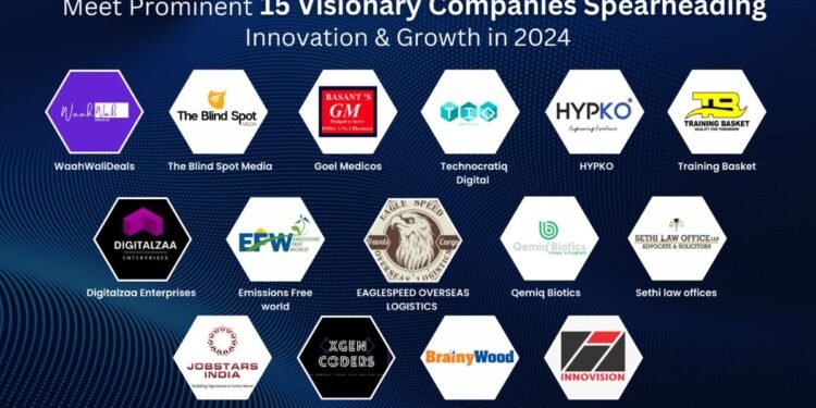 Meet Prominent 15 Visionary Companies Spearheading Innovation and Growth in 2024