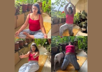 Deepa Manna from Bangalore wished everyone a Happy International Yoga Day 2024