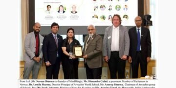 Arwachin Schools: Honoured at Indo-Norway International Education Summit and Awards