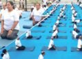 RestoKnee Hospital organised unique event to mark International Day of Yoga