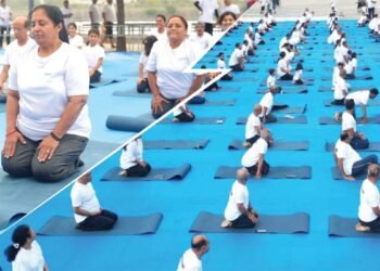 RestoKnee Hospital organised unique event to mark International Day of Yoga