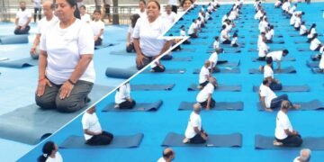 RestoKnee Hospital organised unique event to mark International Day of Yoga