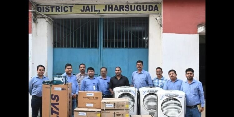 Vedanta Aluminium Provides Essential Cooling Assets to District Jail in Jharsuguda