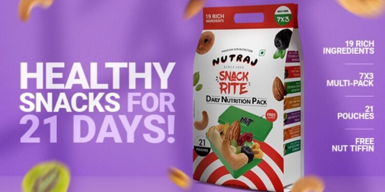 Nutraj Revolutionizes Healthy Snacking with its New Launch!