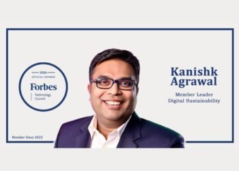 Kanishk Agrawal Selected to Lead Forbes Technology Council’s New Digital Sustainability Group