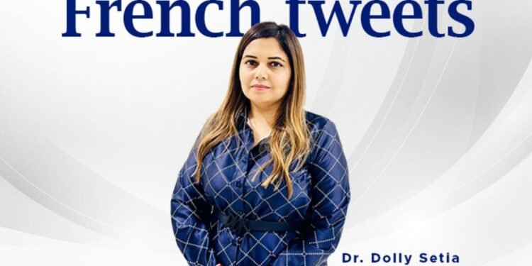 French Tweets’ Virtual learning Evolution