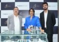 Salaar Actress Sriya Reddy unveils special edition Timex and Guess watches at Kamal watches,Aparna Mall for their 55th anniversary