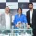 Salaar Actress Sriya Reddy unveils special edition Timex and Guess watches at Kamal watches,Aparna Mall for their 55th anniversary