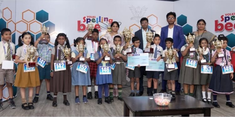 VK Educational Solutions Hosts Prestigious Volks Spelling Bee National Competition 2024 in Hyderabad