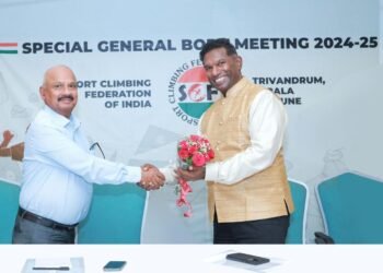 Dr. Rajmohan Pillai elected as new president of Sport Climbing Federation of India