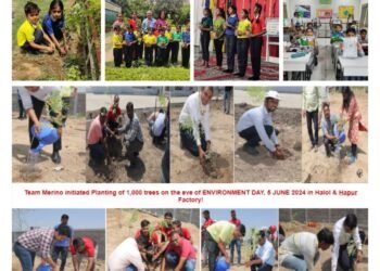 Merino’s Environmental Ode on World Environment Day Extends with Plantation Drives in Hapur And Halol