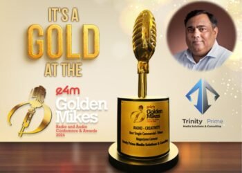 Trinity Prime Media Solutions and Consulting Wins Gold at the Golden Mikes 2024 for Creativity