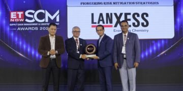 LANXESS India wins Silver at ET Now Supply Chain Management & Logistics Awards 2024