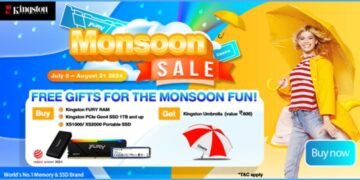 Beat the Monsoon Blues with the Kingston Monsoon Sale