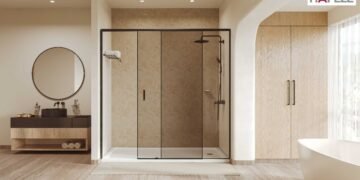 Aeterna Shower Sliding System by Hafele
