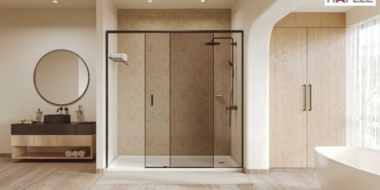 Aeterna Shower Sliding System by Hafele