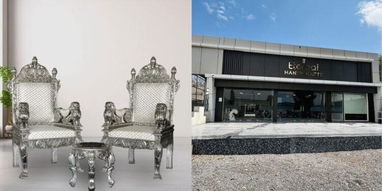 Udaipur’s Newest Gem: Eternal Handicrafts Opens Silver & German Silver Furniture Showroom