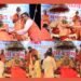 Dr. Nikesh Jain Madhani, Dr. Ramkumar Pal and Seema Meena Blessed from Shankaracharya Swami Avimukteshwaranand