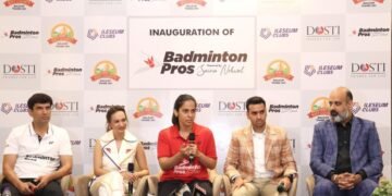 Saina Nehwal Inaugurates Badminton Pros Academy at Dosti West County – Balkum, Thane (W)