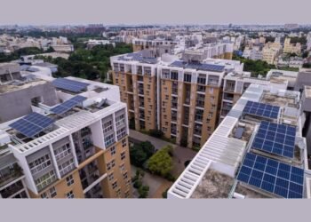 SNN Raj Greenbay Society, Bangalore’s second-largest 341-kW solar installation by SolarSquare to bring over ₹40 lakhs annual savings