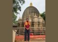 Tapan Acharya Seeks Blessings at Kamakhya Temple Guwahati Assam, Ahead of Roll Ball Federation Cup in Shilong