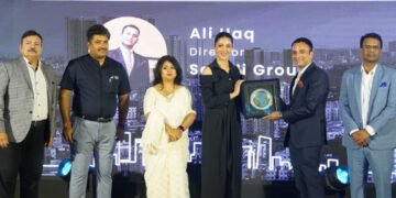 Ali Haq Honored as Most Enterprising Director of the Year by Realty Awards 2024