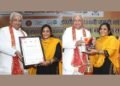 Author Dr Vaidehi Taman Receives Bharat Vibhuti Samman from Kerala Governor Arif Mohammad Khan
