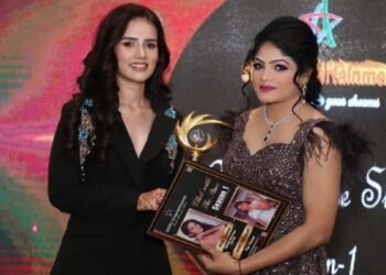 Jyothi kottapalli was presented as VIP celebrity guest for the event SRC in Delhi in Radisson Blu hotel on 16th