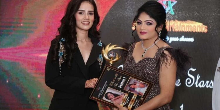 Jyothi kottapalli was presented as VIP celebrity guest for the event SRC in Delhi in Radisson Blu hotel on 16th