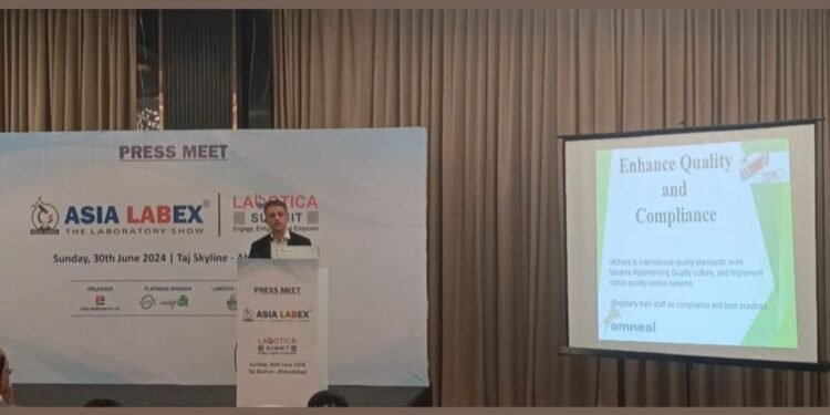 Fenza Exhibitions Pvt. Ltd. Organiser of India’s Biggest and Dedicated Laboratory Exhibition and Panel Discussion Asia Labex 2024 to be start from July 3rd in Gandhinagar, Gujarat, India