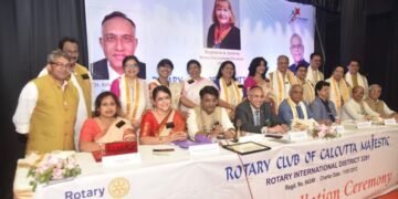 Rotary Club of Calcutta Majestic Holds 13th Installation Ceremony with Distinguished Guests
