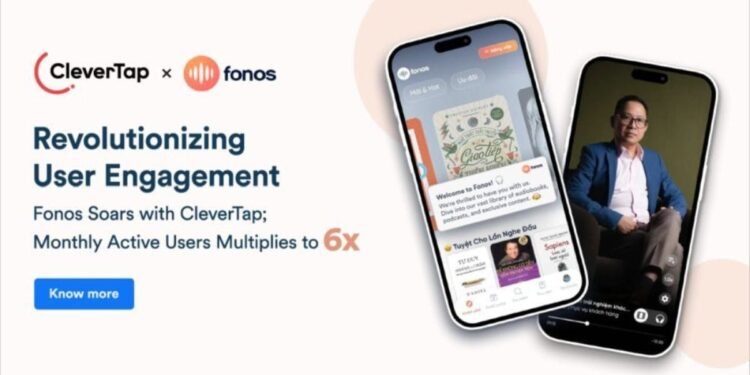 Fonos Sees Monthly Active Users Increase to 6X with CleverTap’s Personalized Engagement