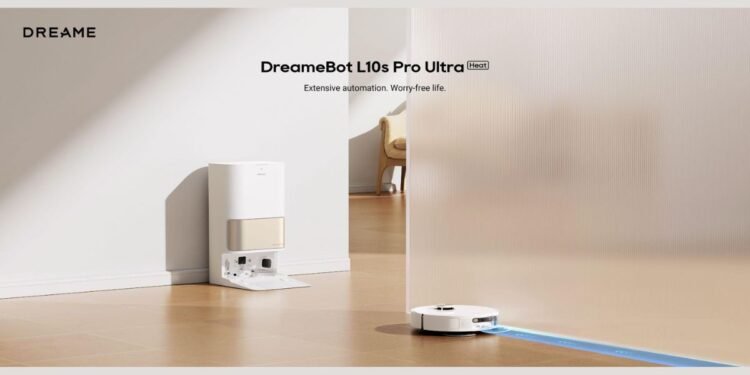 Dreame Technology Launches Next-Gen L10s Pro Ultra Heat With MopExtend Technology and Auto Maintenance